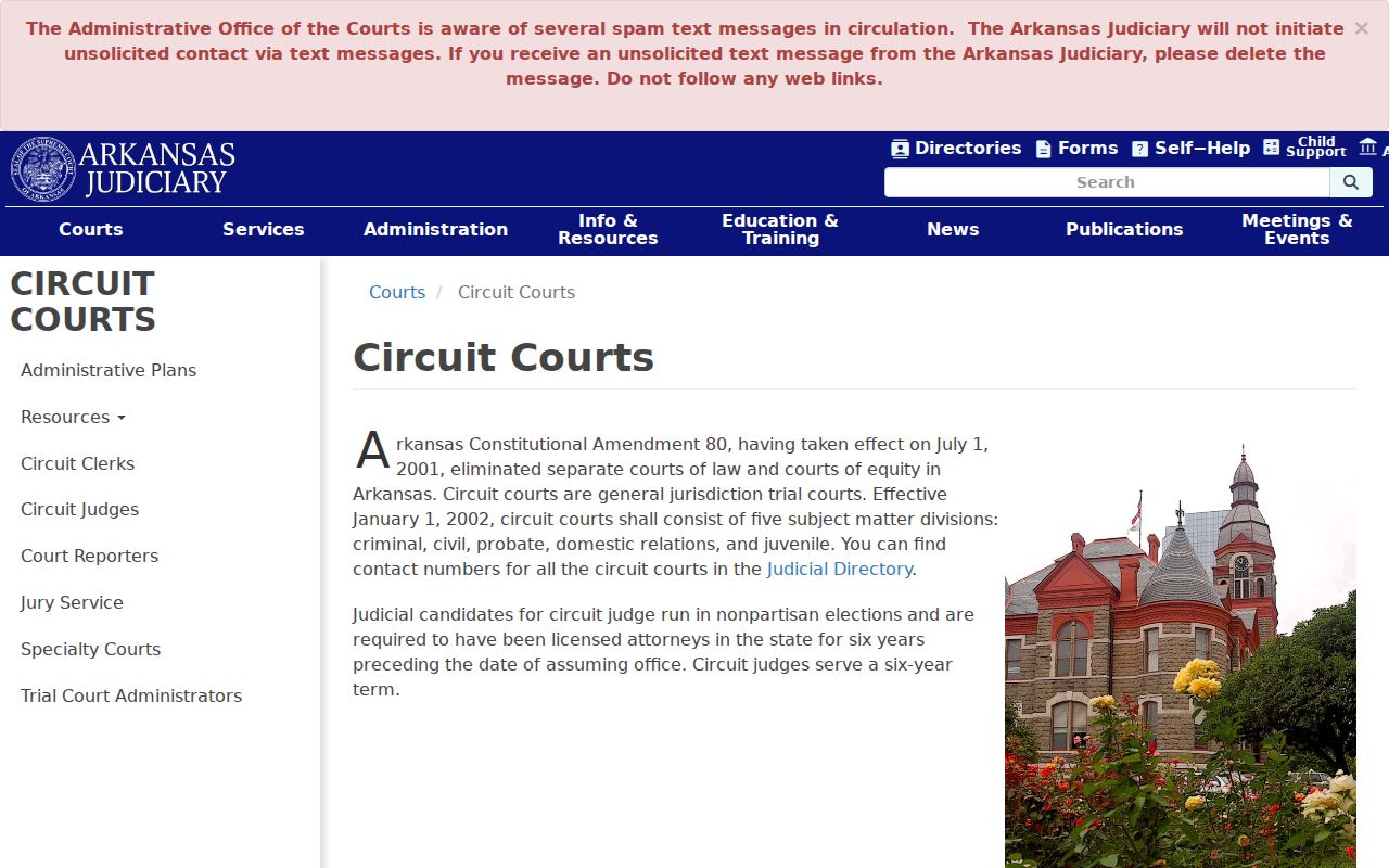 Arkansas Circuit Court information for Crittenden County dockets